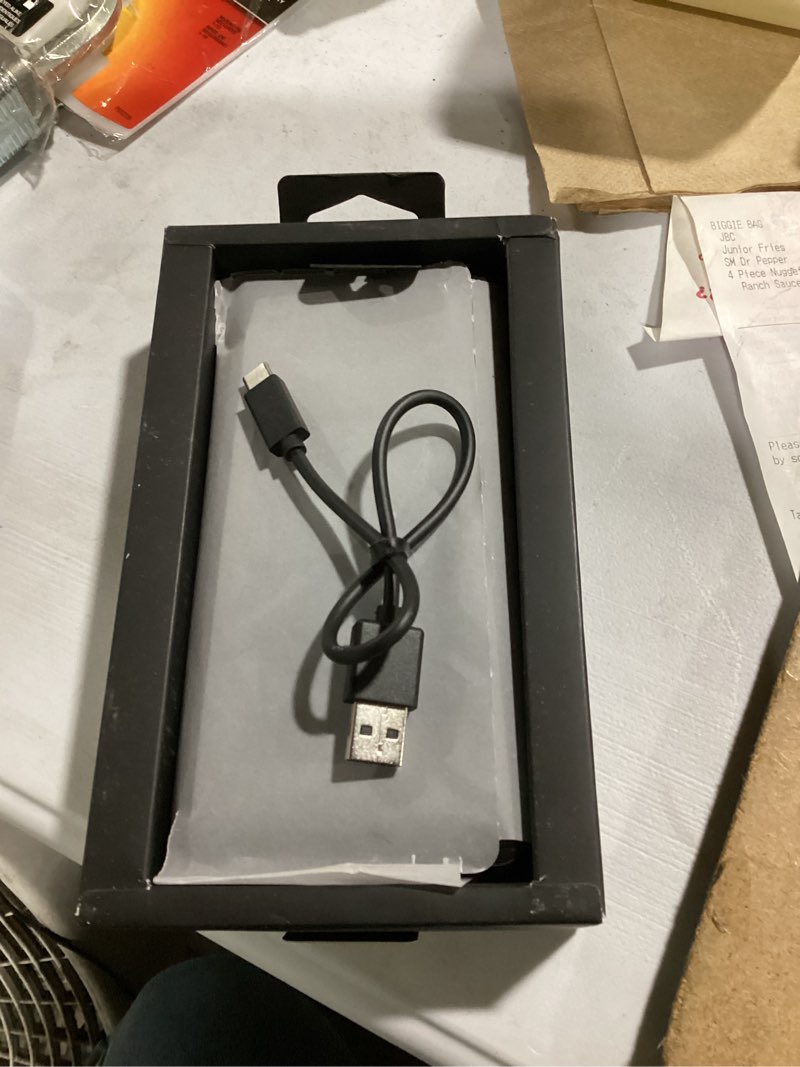 Condition photo showing Good Condition for mophie 20k portable power bank and portable charger - usb-a and usb-c inputs -compatible with iphone, ipad, airpods, samsung galaxy, note, pixel & more - includes charging cable – black