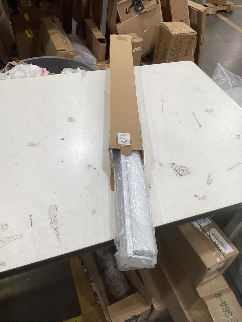 Condition photo showing New/Like New for genimo 100% blackout blinds for indoor windows, window blinds cordless with thermal insulated, uv protection fabric, mini door blinds for home, office, bedroom, easy to install, grey, 27" w x 75" h a.grey | 100% blackout 27"w x 75"h