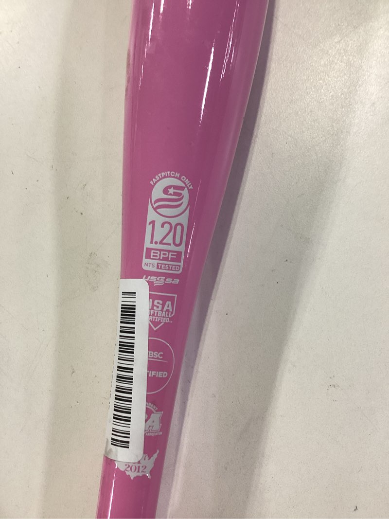Condition photo showing As Is for Rawlings Ombre Fastpitch Softball Bat | -11 Drop | 1 Pc. Aluminum | Approved for All Associations