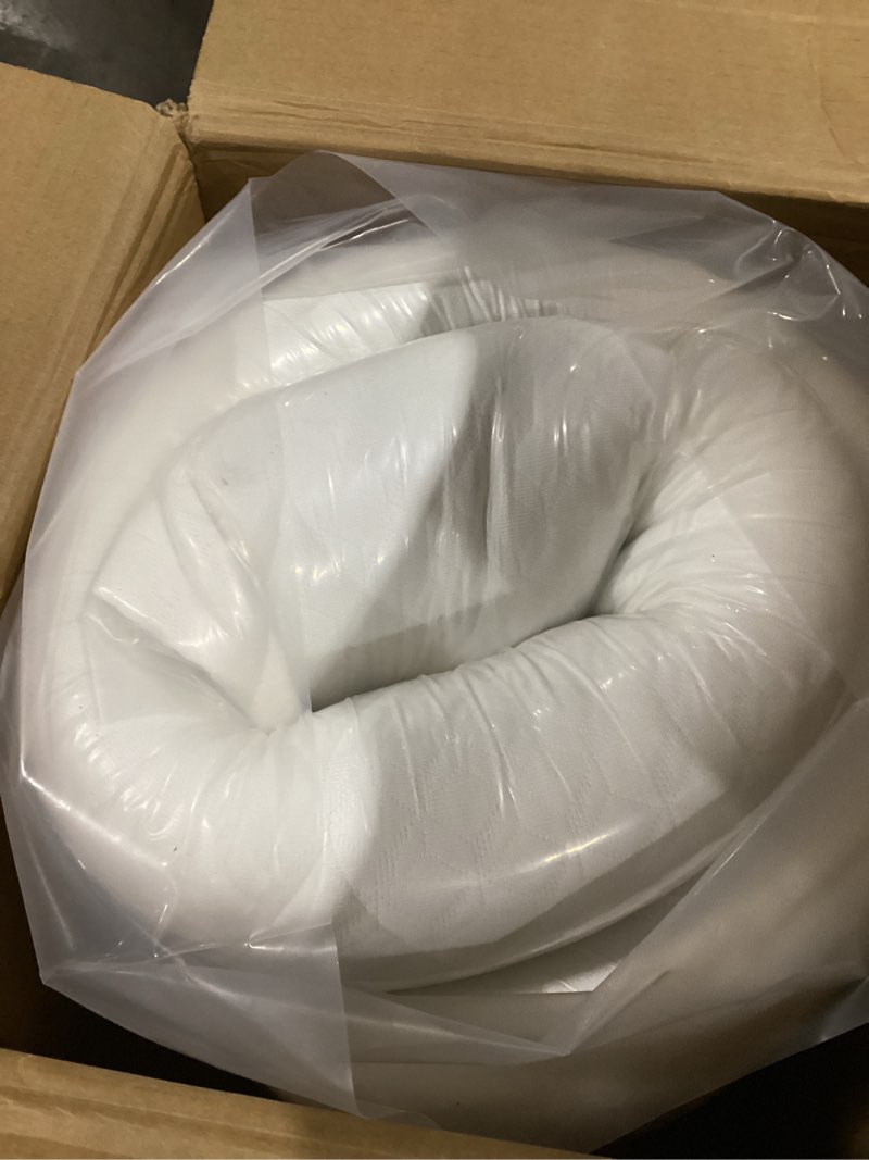 Condition photo showing Good Condition for fdw | 6 inch twin mattress | medium firm | gel memory foam mattress | white | bed in a box, certipur-us certified | pressure relief, cooling ventilated foam | washable removable cover white twin 6 in