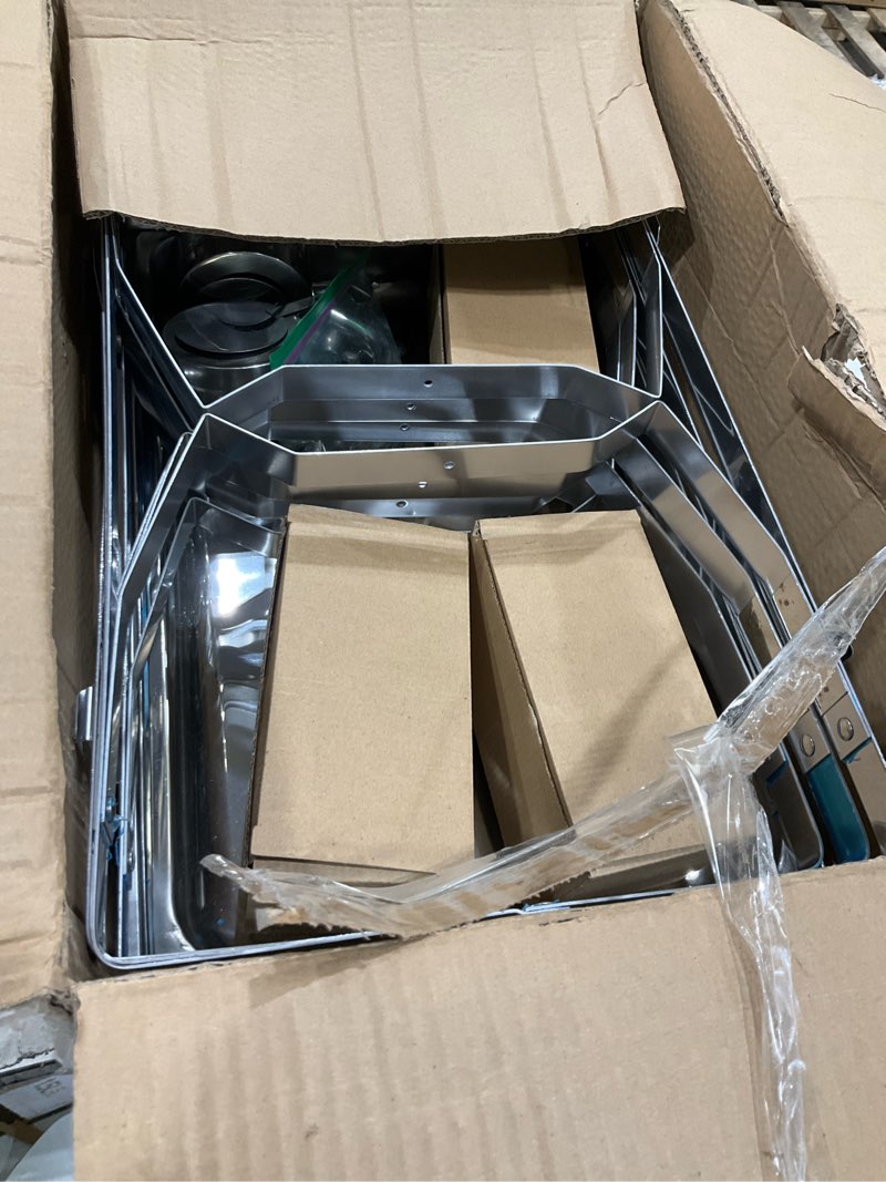 Condition photo showing Good Condition for Chafing Dishes for Buffet Set: Chafers for Catering - Chafing Dish Buffet Set with Lids | Chafers and Buffet Warmers Sets | Serving Food Warmer | Chafers Servers Sets 4 pack - Full Pan