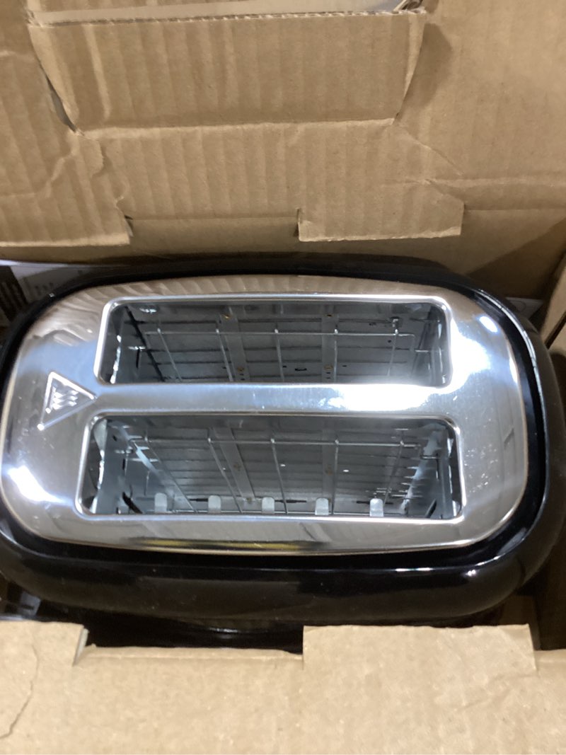 Condition photo showing Good Condition for Proctor Silex 2-Slice Toaster with Extra Wide Slots for Bagels, Cool-Touch Walls, Shade Selector, Toast Boost, Auto Shut-off and Cancel Button, Black (22305) Toaster Toaster with Cool Wall