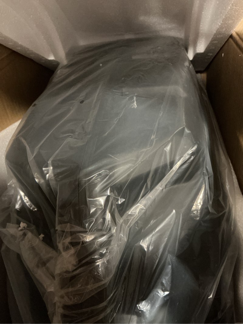 Condition photo showing New/Like New for giraffe tools retractable garden hose reel 1/2 inch x 130 ft, super heavy duty, any length lock, slow return system, wall mounted and 180 deg swivel bracket 1/ 2"130 ft