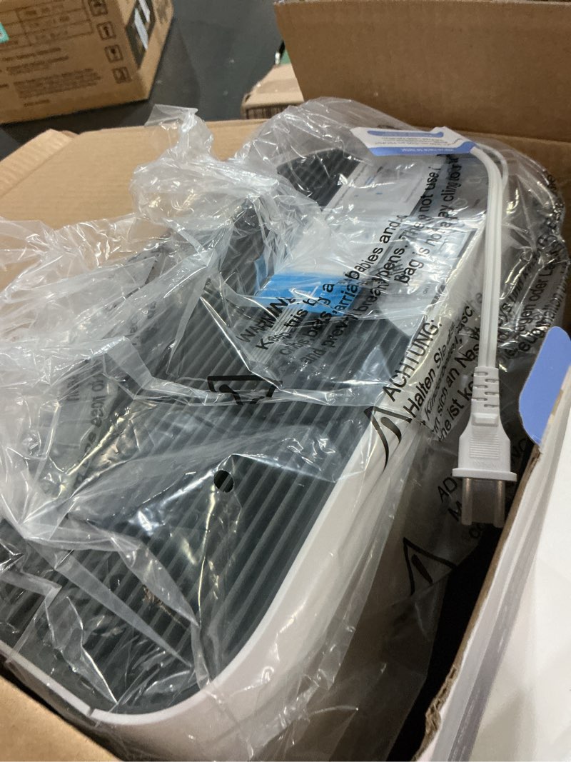 Condition photo showing Good Condition for levoit air purifier for home bedroom, quiet clean with washable pre-filter for dander, smoke, dust, pollen, aham verified, odor eliminators for medium sized rooms, pet hair remover, vital 100, white cream white 1 pack vital 100
