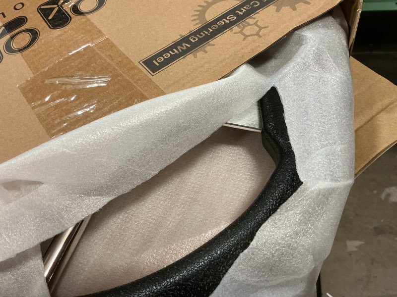 Condition photo showing Good Condition for 10l0l golf cart steering wheel for yamaha, ezgo txt/rxv/valor, club car ds/precedent/onward/tempo golf carts (red)