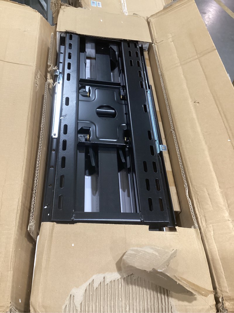 Condition photo showing As Is for monoprice commercial full motion tv wall mount bracket extra large and extra long extension range to 38.6" for 60" to 110" tvs up to 275lbs, max vesa 800x600