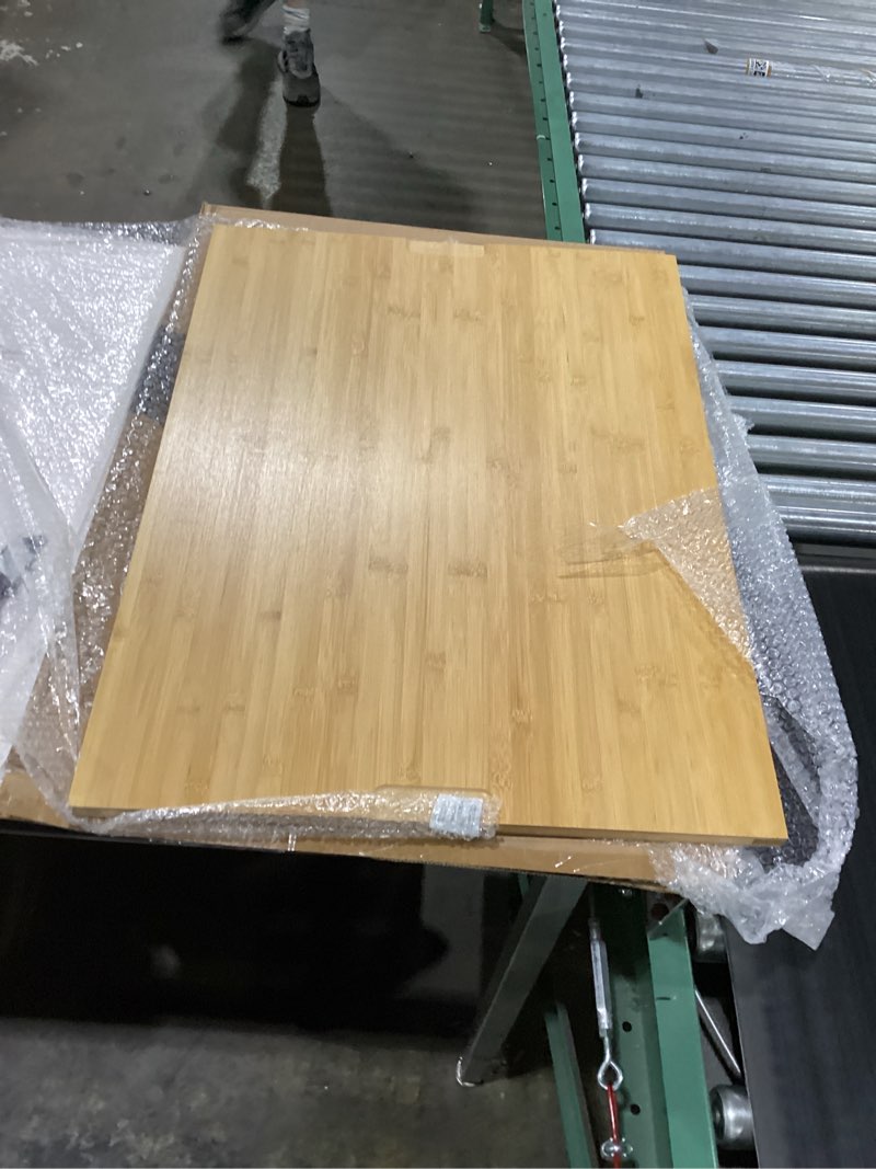 Condition photo showing New/Like New for Riveira 30 x 22 Bamboo Natural Stove Top Covers for Electric Stove & Gas Stove Top Covers for Gas Burners – Large Gas Stove Cover with Handle & Juice Groove – Rustic Stove Covers for Gas Stove Top without Handle Wavy Bamboo Natural