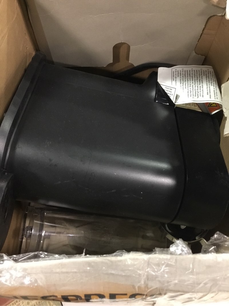 Condition photo showing As Is for Nespresso Vertuo Pop+ Deluxe Coffee and Espresso Machine by De'Longhi, 120 Volts, Silver