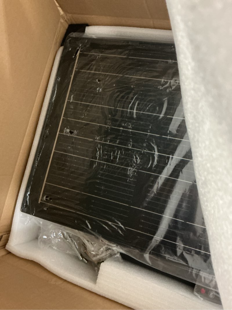 Condition photo showing Good Condition for okpro 8000w solar street light outdoor, ip66 waterproof solar lights outdoor with motion sensor & remote, dusk to dawn commercial security lighting for parking lot, yard, farm, driveway 8000 1