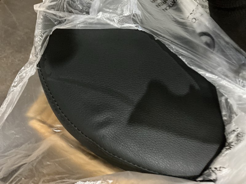 Condition photo showing Good Condition for rolling stool with wheels, hydraulic massage chair, heart-shaped adjustable salon stool, swivel stools for hair stylist - black