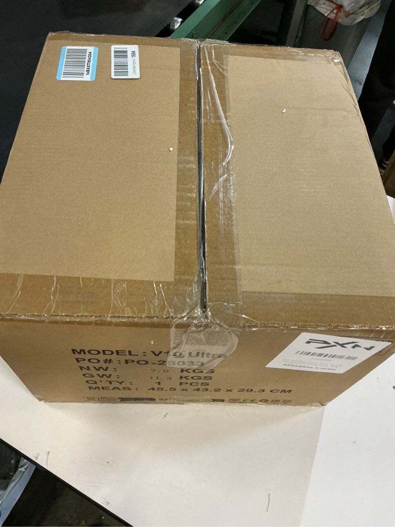 Condition photo showing As Is for PXN V10 Ultra Direct Drive Gaming Steering Wheel for PC, PS4, Xbox – 3.2Nm Force Feedback, Servo Motor, 4 Paddle Shifters, Hall Pedals – Sim Racing Wheel for Driving Simulators and Racing Games