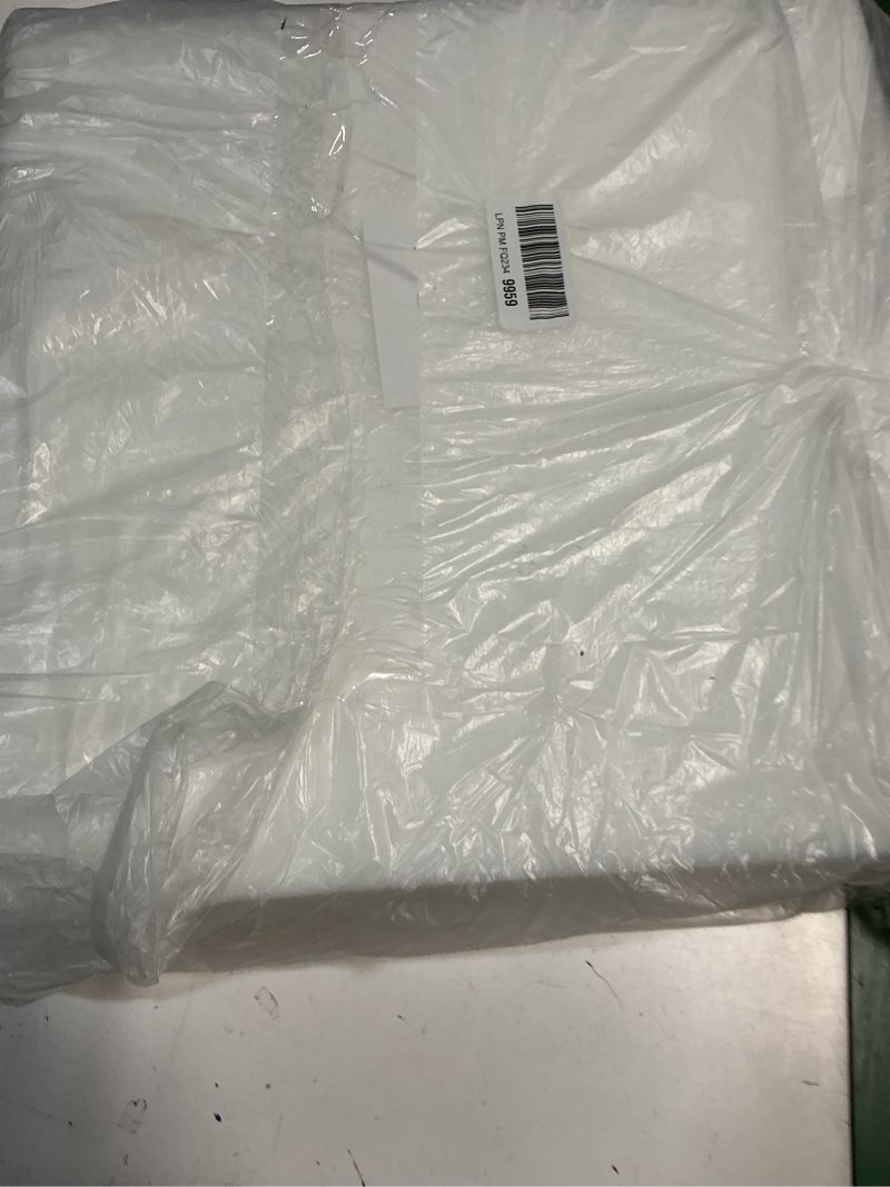 Condition photo showing As Is for frienda 2 pack 2" x 18" x 18"upholstery high density foam cushion replacement square cut to size foam couch for chair couches padding shipping packing diy cosplay projects(white) white 2" x 18" x 18" square