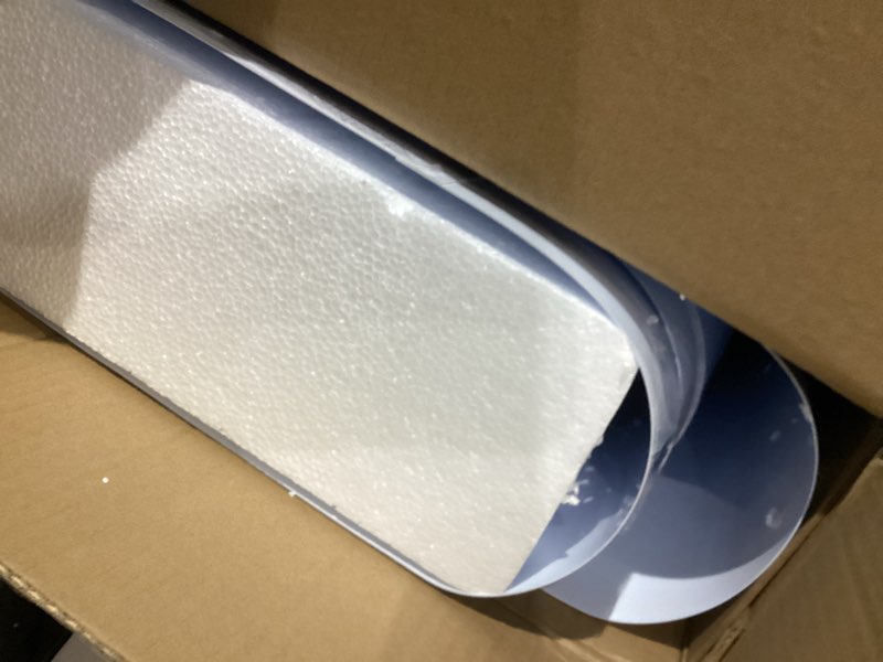 Condition photo showing Good Condition for 3Pcs White Cylinder Pedestal Stands, Thickened PVC Round Pedestal Display Plinth Pillars for Wedding Birthday Babyshower Decoration Art Decor