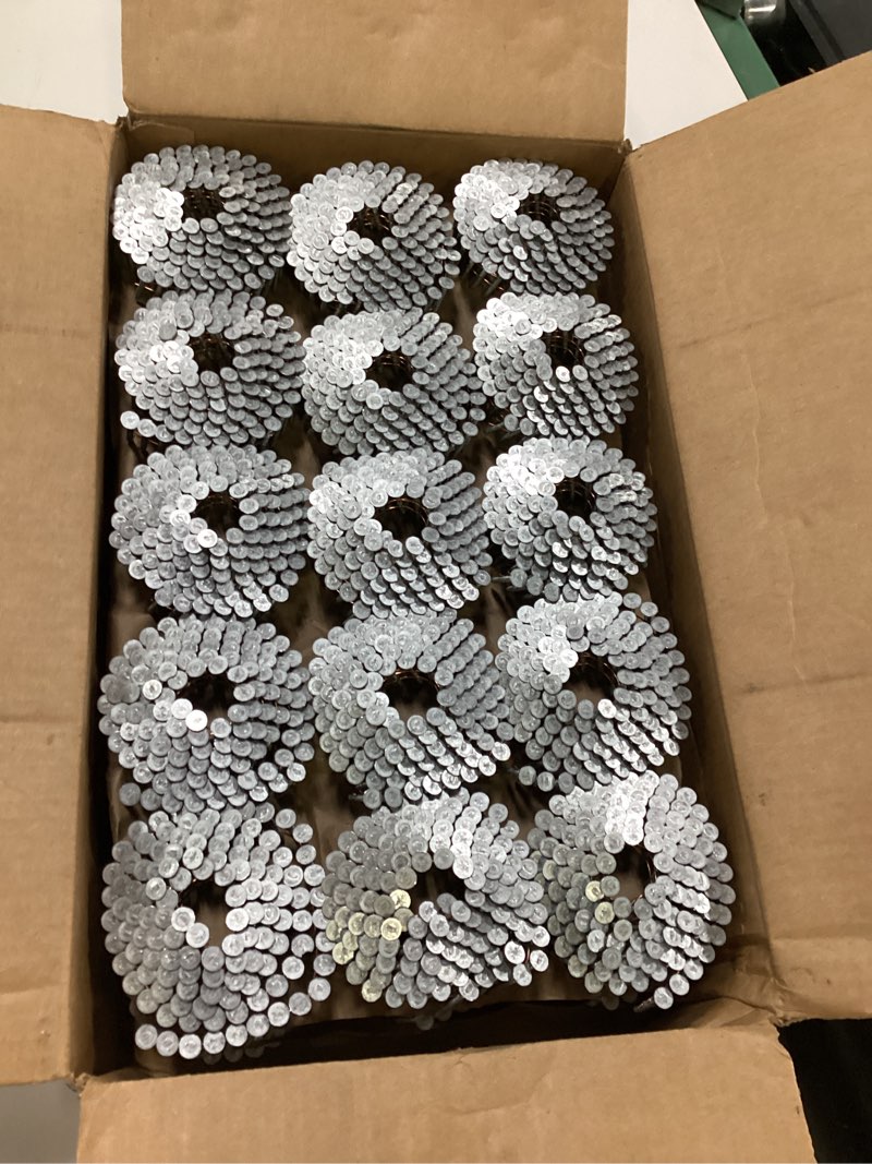 Condition photo showing New/Like New for hitachi 1-1/4 inch high wire coil electro galvanized roofing nails | metabo hpt 12131hpt