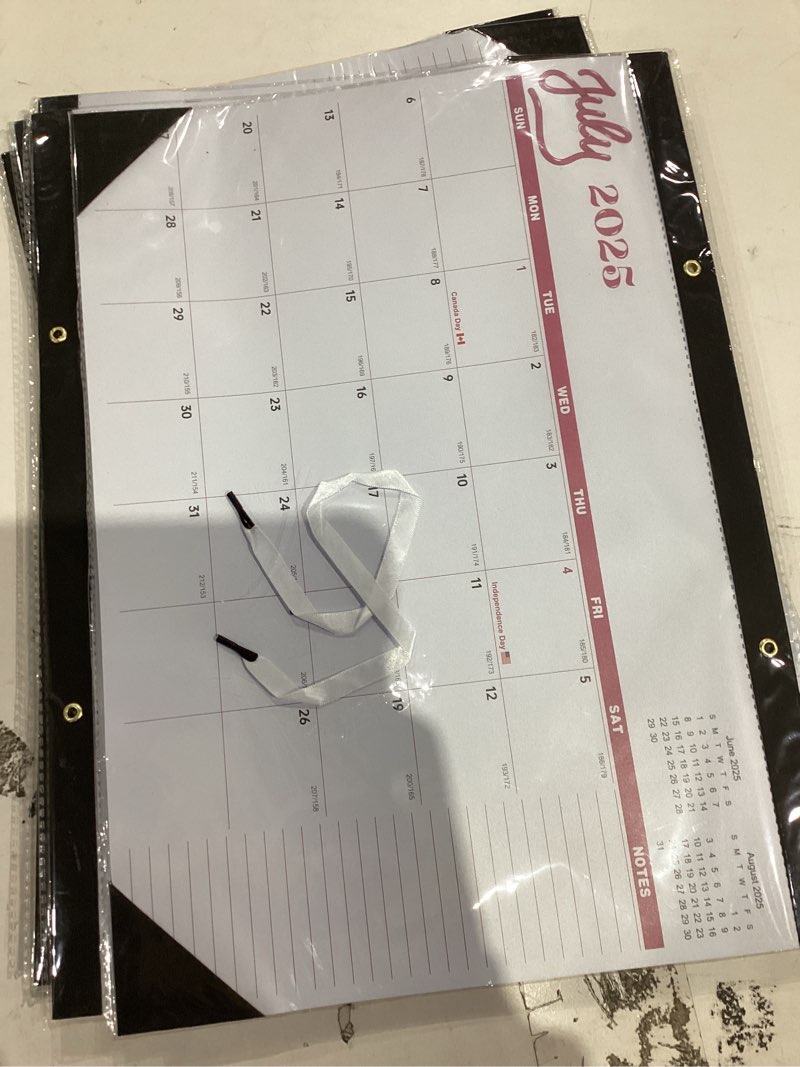 Condition photo showing New/Like New for Desk Calendar 2026 , JXAVO Wall Calendar 2025-2026 Large Size 17" X 12" Covers July 2025 - December 2026, Pink Cute Desktop Monthly Calendar for Home Classroom School or Teacher Gifts & Office Supplies