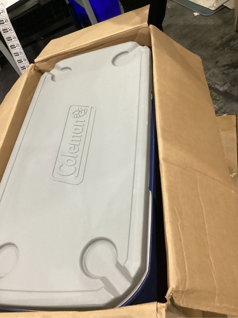 Condition photo showing Good Condition for coleman 316 70qt chest cooler - rock gray