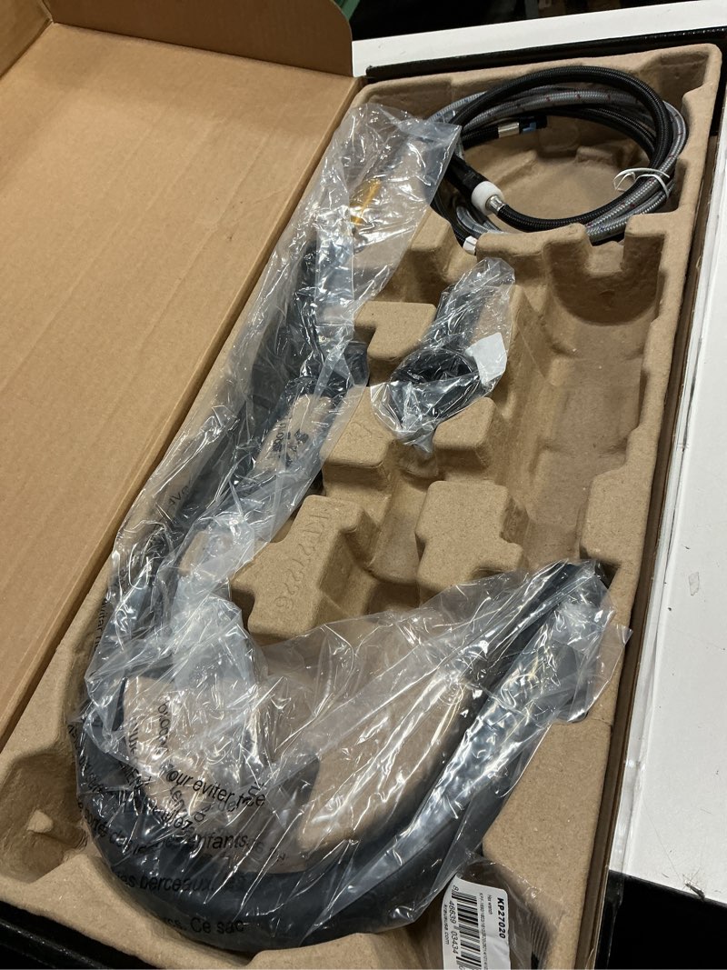 Condition photo showing Good Condition for KRAUS Oletto Single Handle Pull Down Kitchen Faucet in Matte Black, KPF-2820MB Matte Black 17 inch Pull Down Faucet