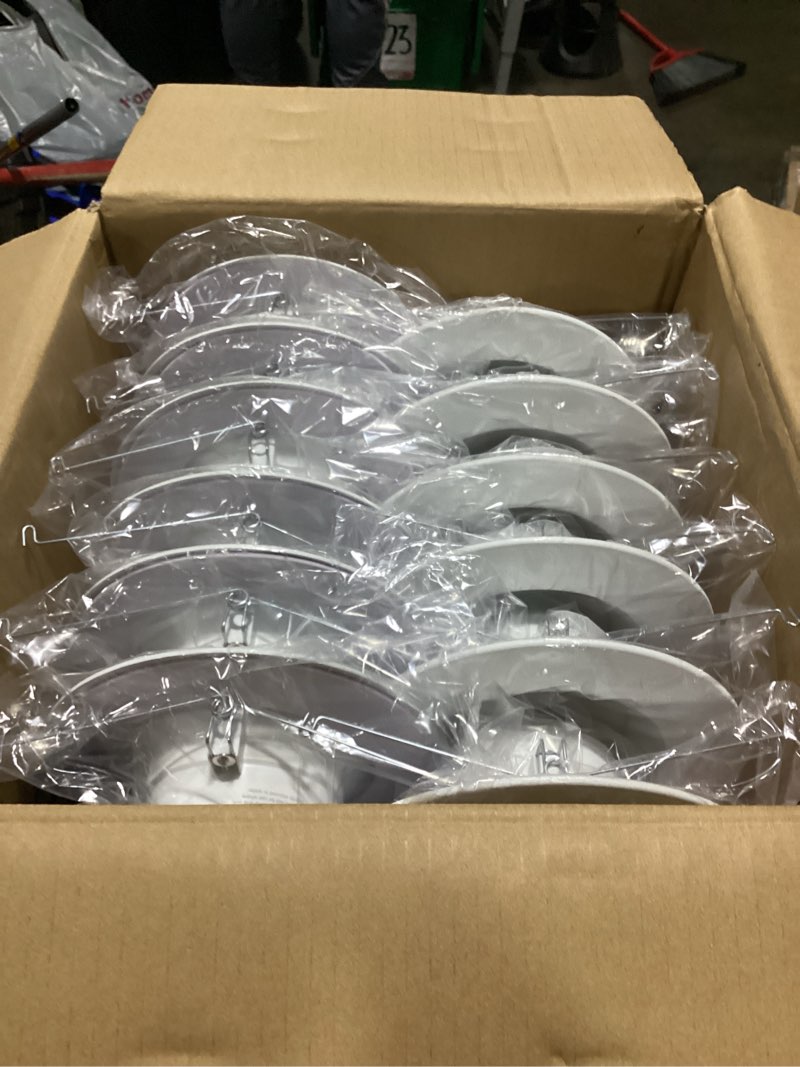Condition photo showing Good Condition for sylvania 8" slim microdisk recessed led downlight kit, dimmable, 20w, 5 cct color selectable (2700k/ 3000k/ 3500k/ 4000k/ 5000k), wet rated, 90 cri - 1 pack (61407) 5cct in one (2700k/3000k/3500k/4000k/5000k) 1 count (pack of 1) 20w