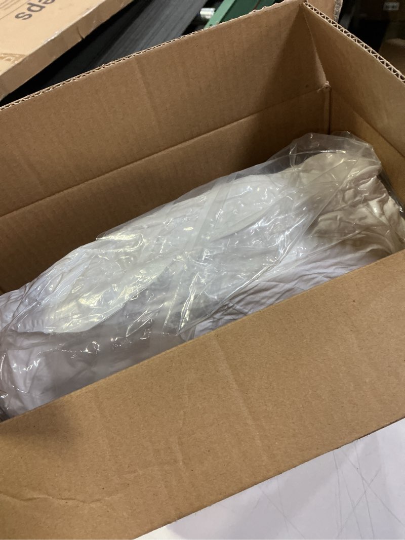 Condition photo showing New/Like New for ELEMUSE King Mattress Topper for Back Pain, Extra Thick Mattress Pad Cover, Plush Soft Pillowtop with Elastic Deep Pocket, Overfilled Down Alternative Filling White King Mattress Topper