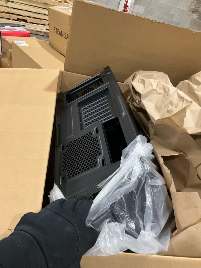 Condition photo showing As Is for PCCOOLER CPS C3D510 High Airflow ATX PC Case Mid Tower Desktop Computer Gaming Superior Case for M-ATX/ITX/E-ATX with 3 ARGB Case Fans,360MM 280mm 240mm Radiator&390MM GPU Support,170mm Air Cooler BK C3D510 BK