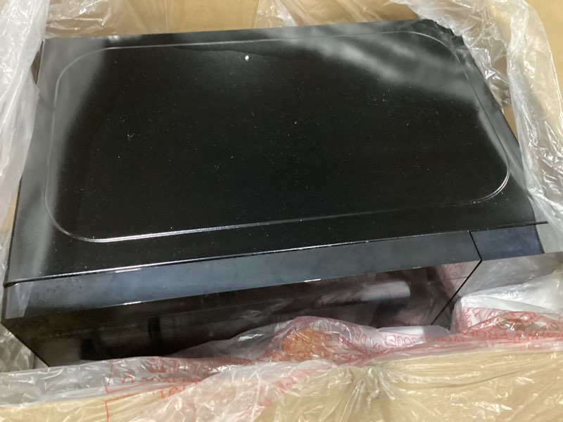 Condition photo showing Good Condition for sharp countertop microwave oven with removable 12.4" carousel turntable, 1000 watt, 1.1 cubic feet, black