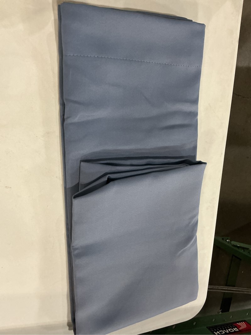 Condition photo showing Good Condition for pony dance blackout curtains - rod pocket drapes thermal insulated curtain panels window treatment for bedroom, w 42 x l 72 inch, blue haze, 2 panels 42"w x 72"l (pack of 2) blue haze