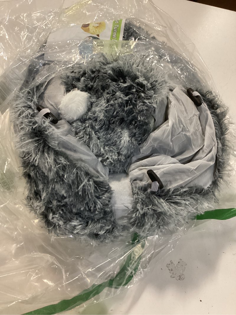 Condition photo showing Good Condition for AUOON Cat Tunnel Bed - Christmas Tree Cat Tunnel, Cat Donut Tunnel with Soft Plush Circle Cushion for Indoor Cats Kitten Kitty Puppy Rabbit Ferret (Gray)