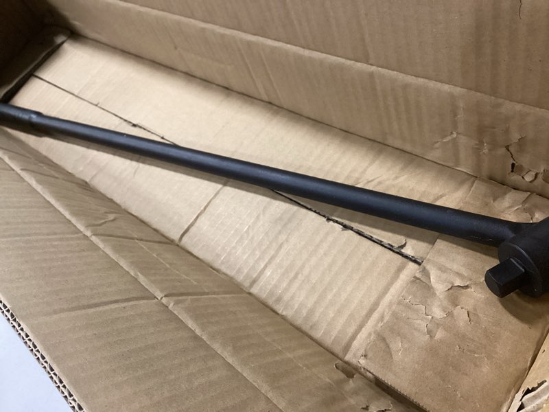 Condition photo showing Good Condition for 1/2" Drive 25-Inch Breaker Bar, Heavy Duty Extension Breaker Bar with 250° Swivel Head, CR-MO Steel, Defeats Rusted and Frozen Fasteners 1/2" 25 inch