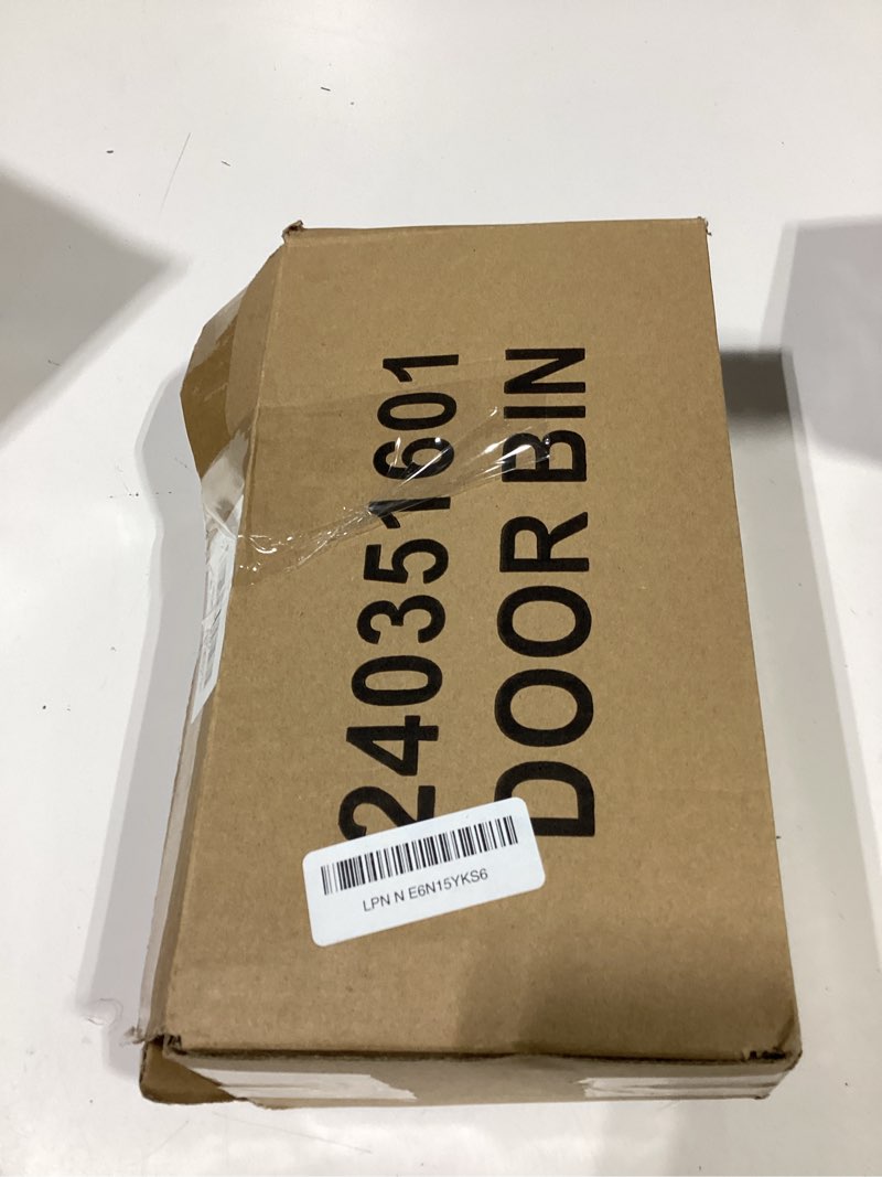 Condition photo showing As Is for ami parts 240351601 refrigerator freezer door bin side frame fit for ken-more frigi-daire freezer door shelf replacement replaces 240351607 891154 ap2115974 ps430027 ah430027 eap430027 (2 pack)