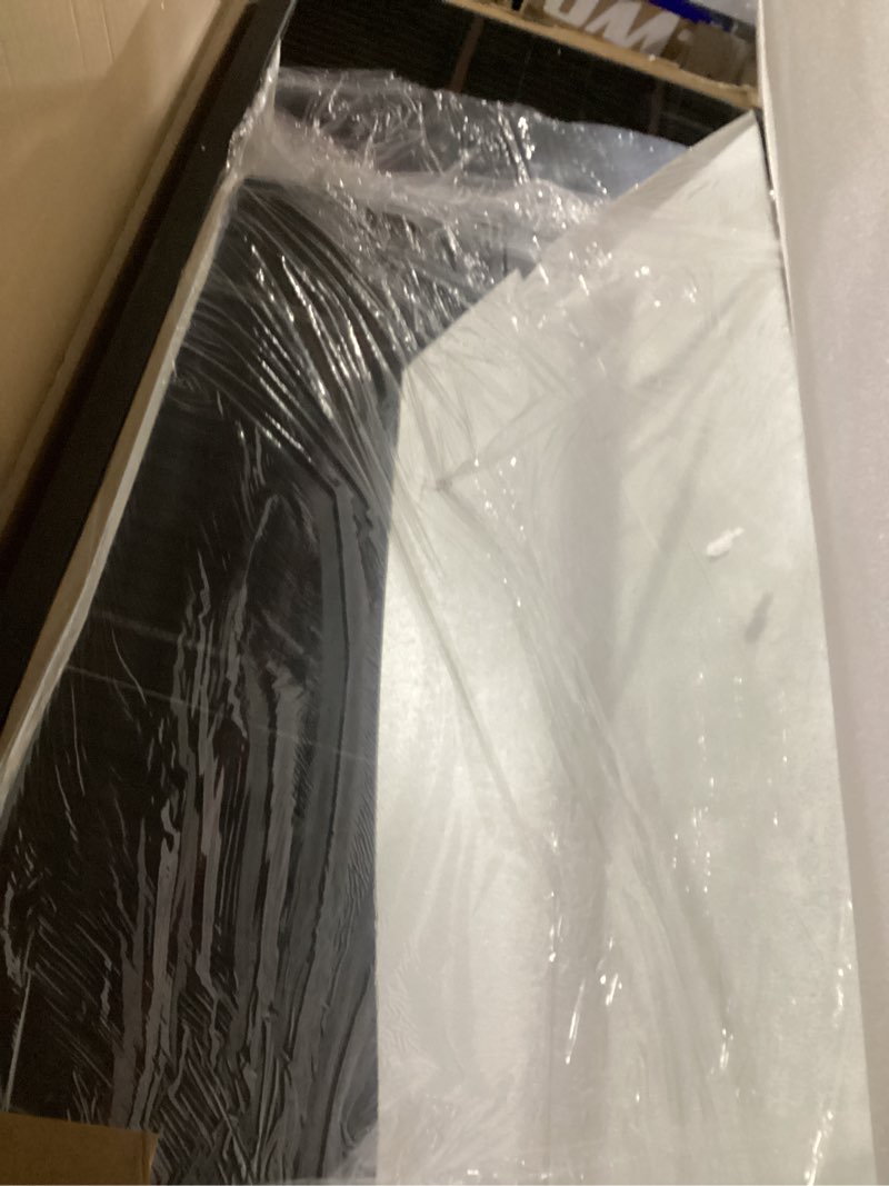 Condition photo showing New/Like New for Home Gym Mirror - 48x24 Inch, 3PCS Frameless Tempered Glass Full Body Mirror for Wall Mount - Ideal for Yoga, Workout, Bedroom, Dance Studio (Silver) 48"x24"x3PCS