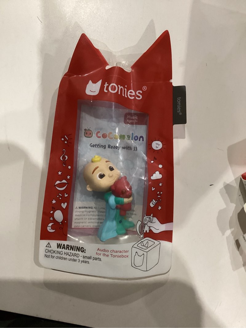 Condition photo showing New/Like New for Tonies CoComelon: Getting Ready with JJ Audio Toy Figurine from Moonbug