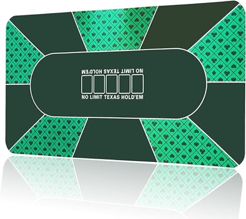SEETOOOGAMES POKER TABLE TOP MAT