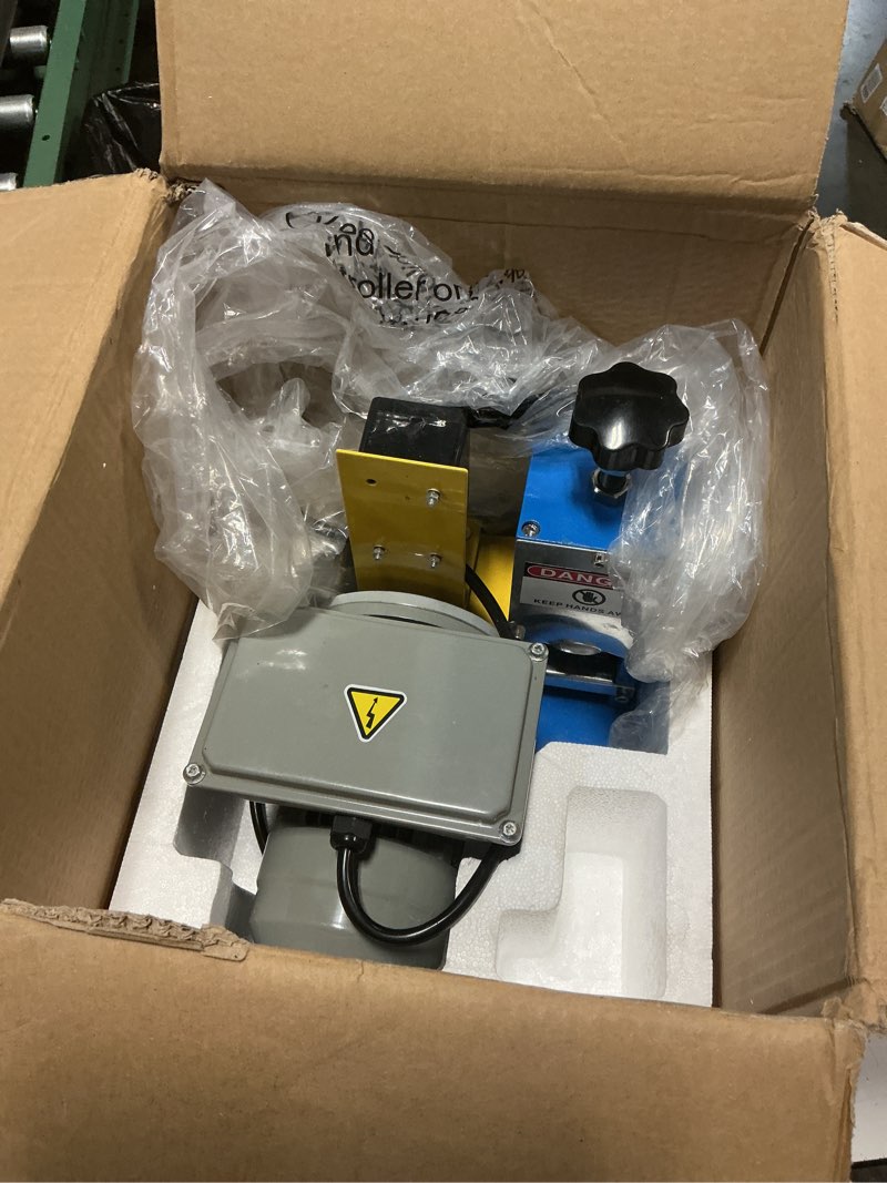 Condition photo showing New/Like New for electric wire stripping machine, 0.06"-1" automatic scrap wire stripper with 370w motor, 5 channels for copper cable recycling, portable industrial wire stripping tool for electricians blue 0.06"-1"