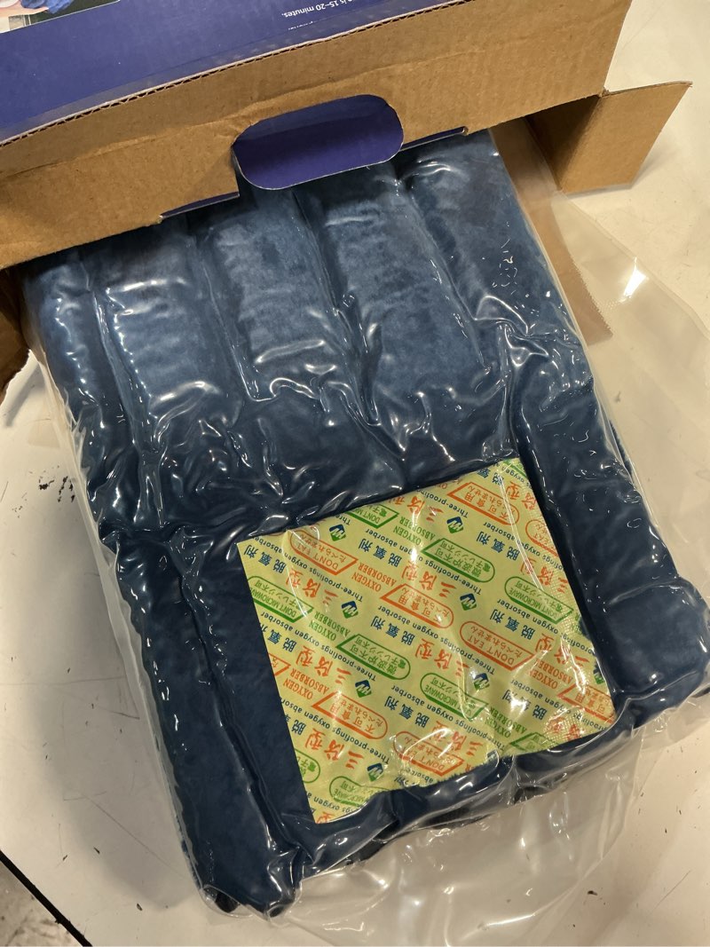 Condition photo showing New/Like New for comfytemp microwave moist heating pad for back pain relief, sciatica recovery must have, microwavable hot therapy for lower lumbar, cramps, waist warm compress, get well items for men women