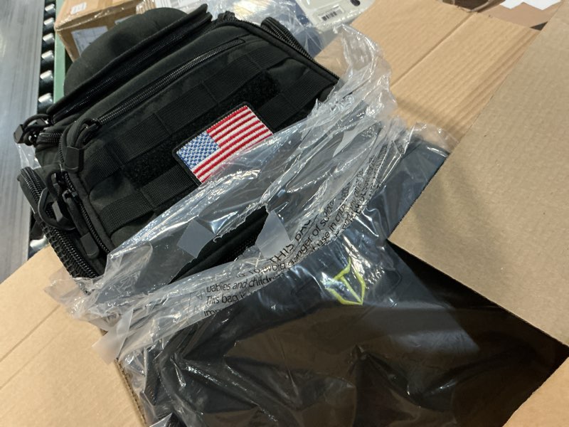 Condition photo showing Good Condition for tidewe tactical range backpack bag for gun and ammo with pistol case (black)