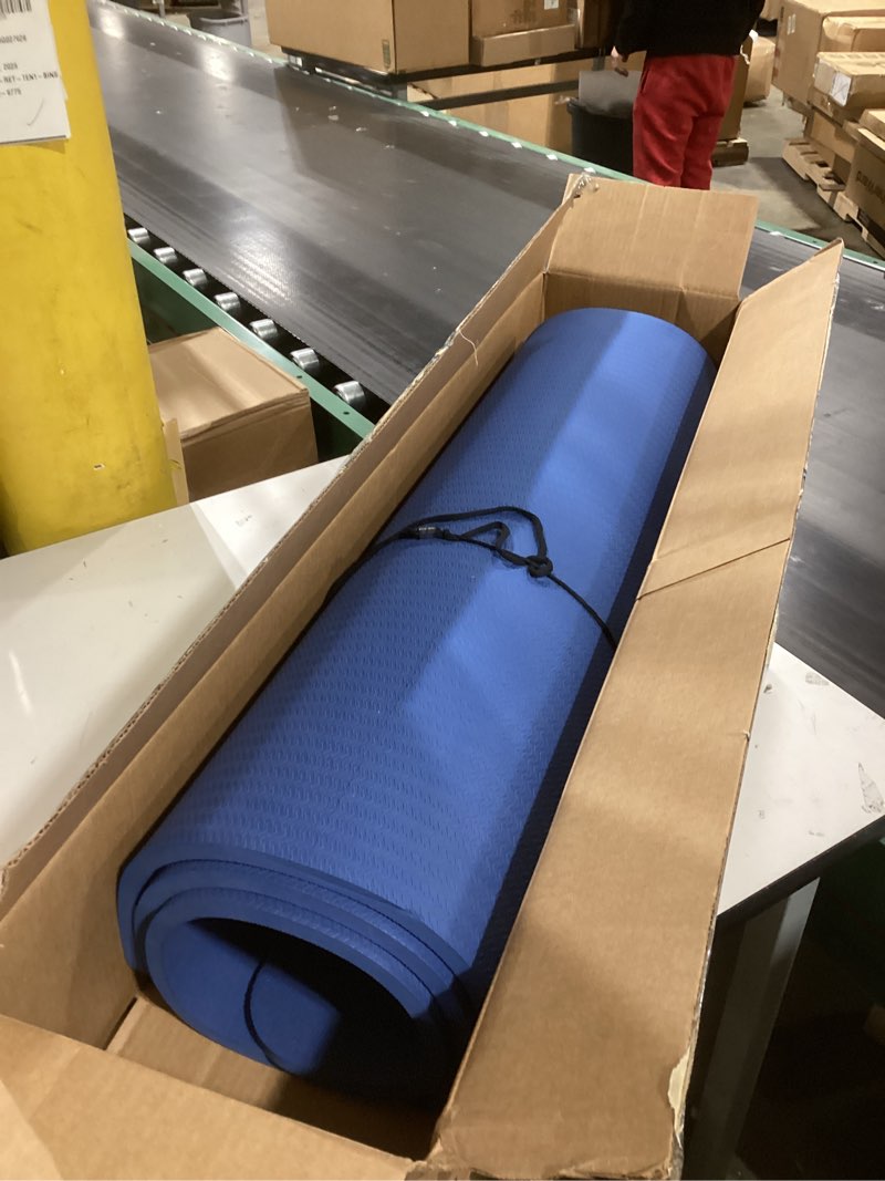 Hatha Yoga Extra Thick TPE Yoga Mat - 72"x 32" Thickness 1/2 Inch -Eco Friendly SGS Certified - With