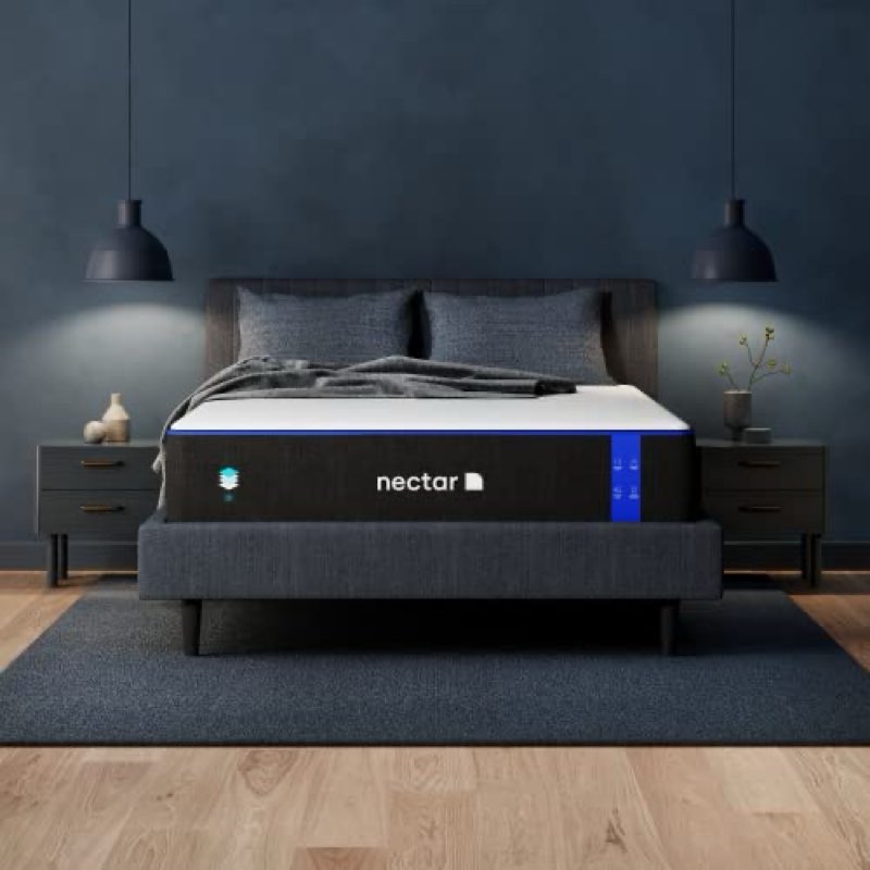 Nectar Queen Mattress - 365 Night Home Trial - Gel Memory Foam Mattress - CertiPUR-US Certified Foam