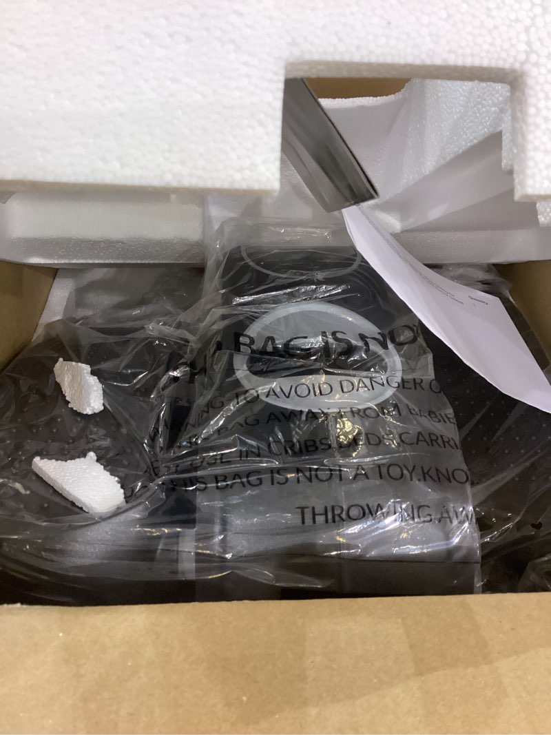 Condition photo showing As Is for MERACH Under Desk Elliptical Machine, Leg Exerciser While Sitting for Seniors with Remote Control & 12-Speeds, Quiet Portable Electric Seated Pedal Exerciser Machine for Home Office Classic