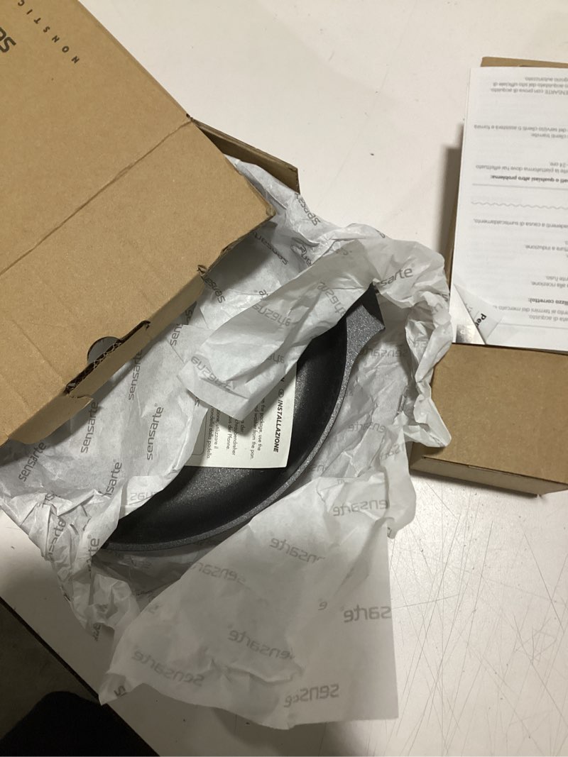 SENSARTE Nonstick Frying Pan Skillet 8Inch Non Stick Egg Pan Omelette Pans, Healthy Kitchen Cooking 