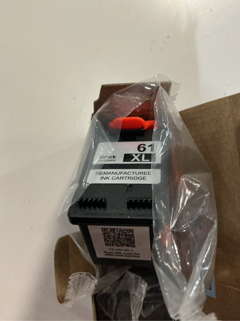 Condition photo showing Good Condition for teino 61xl 61 black ink cartridge replacement for hp ink 61 61xl ink cartridges for hp printers envy 4500 5530 4502 5535 officejet 4630 4635 4632 deskjet 2540 1010 3050a 2542 3510 (2 black)