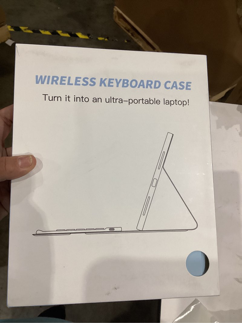 Akkerds for iPad A16 Case with Keyboard - 7 Colors Backlit Keyboard for iPad 10th Generation/iPad Ai