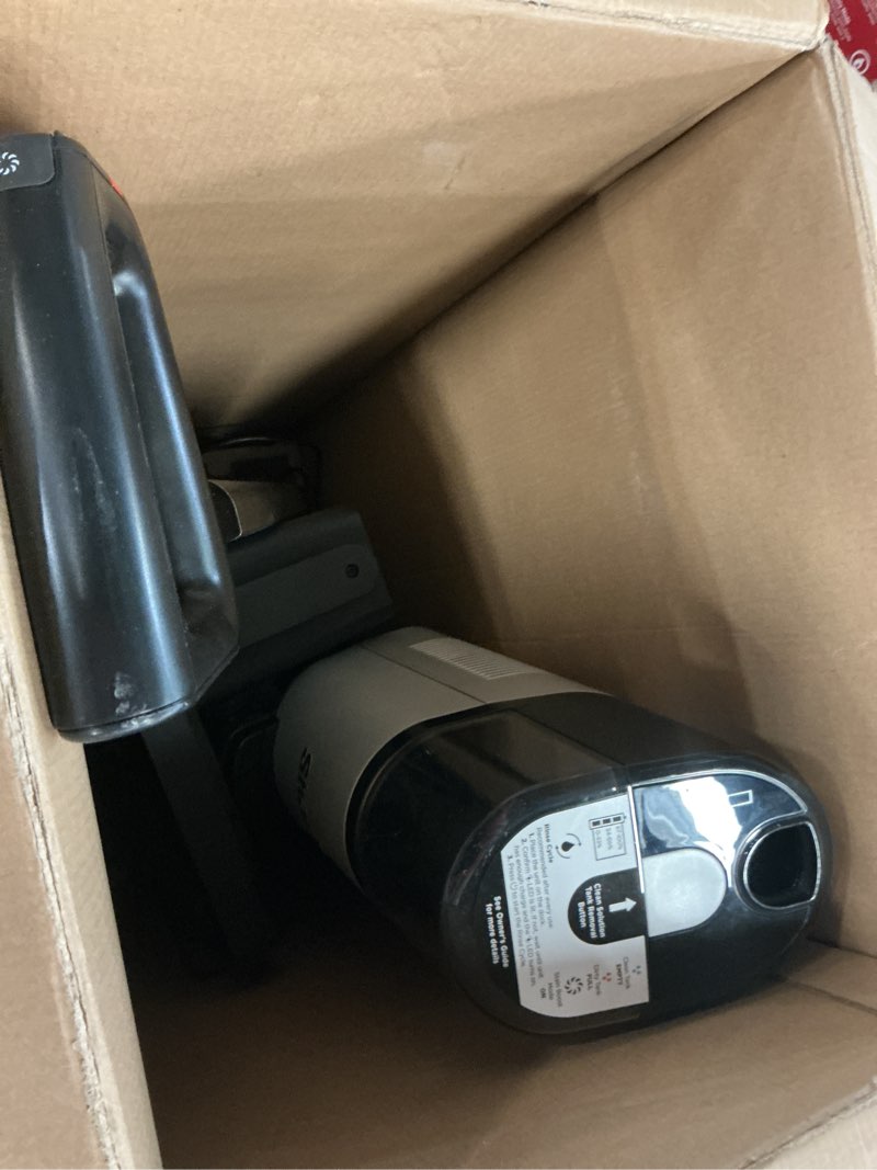 Condition photo showing As Is for shark | wet dry vacuum cleaner | vacuum and mop combo | hydrovac messmaster | 3-in-1 self-cleaning + powerful suction | 2 brushrolls & 2 solutions included | hardwood floor & area rug cleaner | aw261 cordless w/ premium