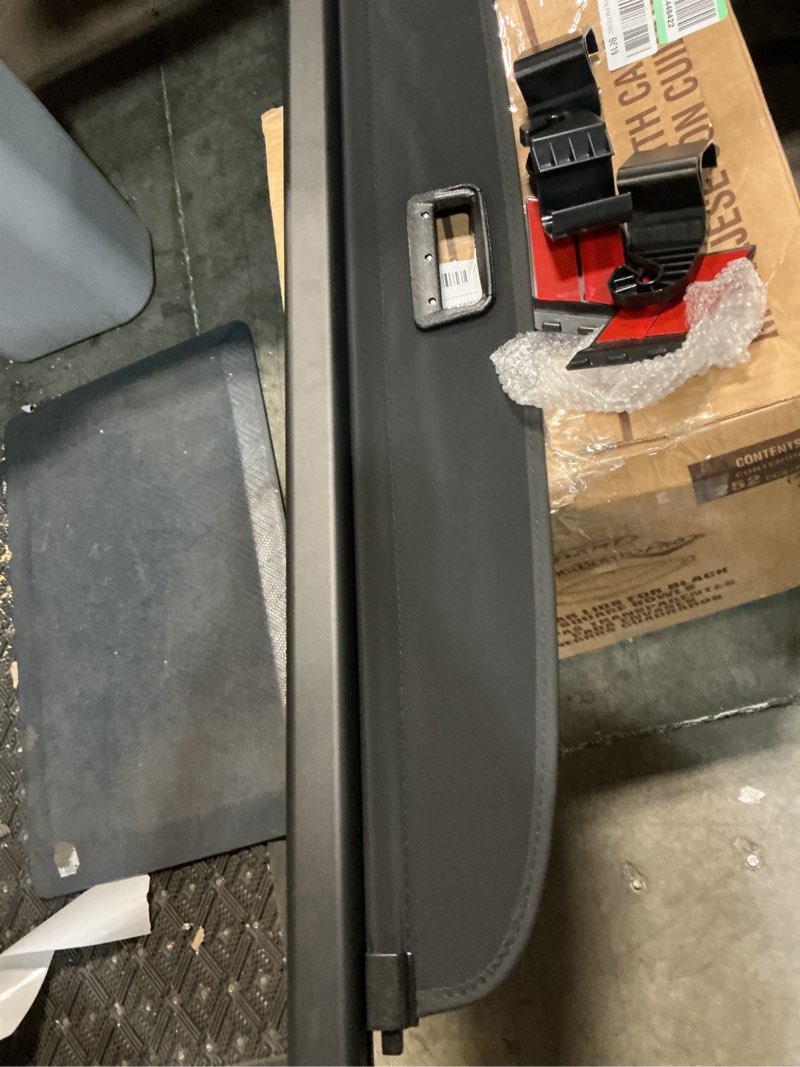 Condition photo showing Good Condition for ladycent car retractable rear trunk parcel shelf for subaru forester xv outback, rear trunk cargo cover screen shade partition curtain shield cover