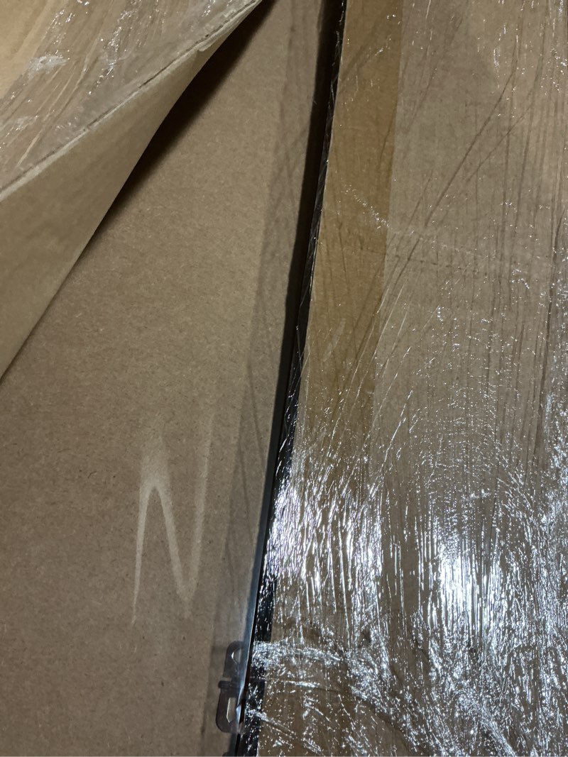 Condition photo showing As Is for Rustic Oak 20x26 Frame - Single Frame, 20 x 26 Poster Frame for Artwork, Puzzles, Photos and Movie Posters Picture Frames 20" x 26"