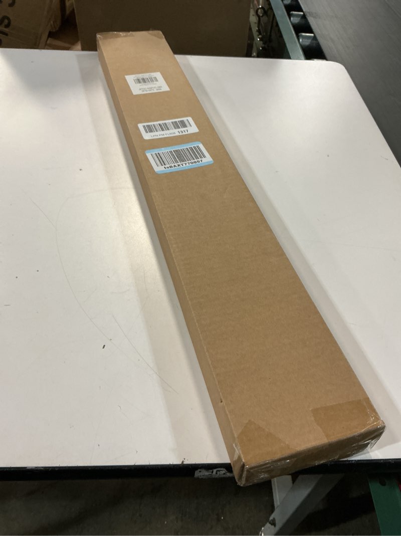 Condition photo showing New/Like New for LazBlinds No Tools No Drill Cordless 1" Vinyl Mini Blinds, 100% Privacy S-Curve Blinds for Indoor Windows, Room Darkening Horizontal Window Blinds and Shades for Home, 28" W x 64" H, White White 28" W x 64" H