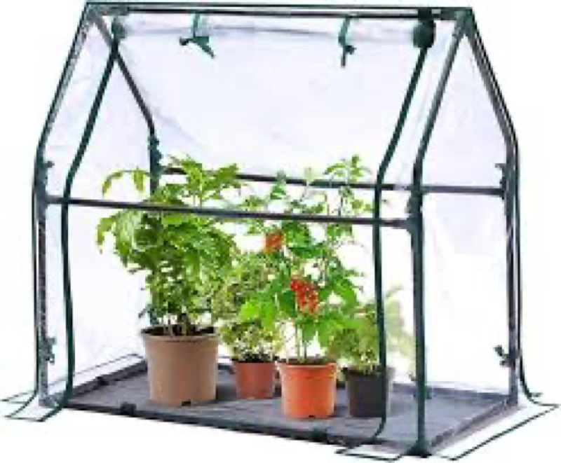 Mini Greenhouse, Portable 4x2x2ft Greenhouses for Outdoors Indoors Plants, Tabletop Small Green Hous
