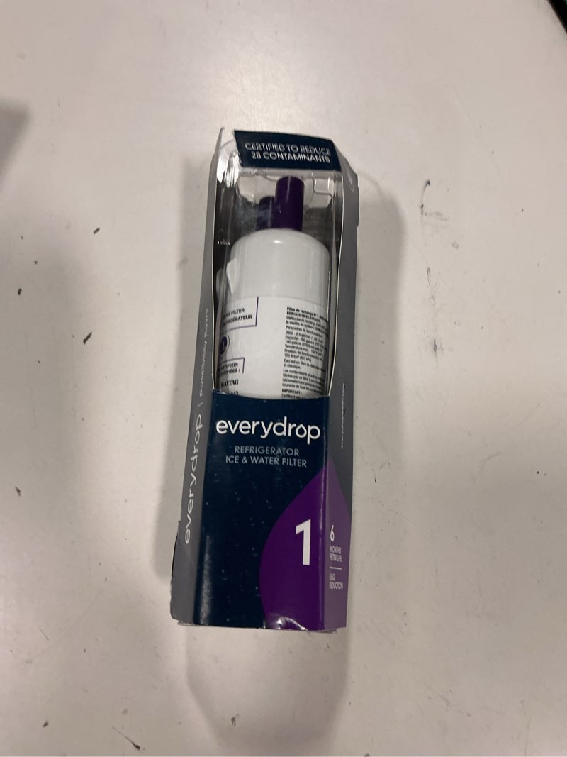 Condition photo showing Good Condition for everydrop by Whirlpool Ice and Water Refrigerator Filter 1, EDR1RXD1, Single-Pack , Purple