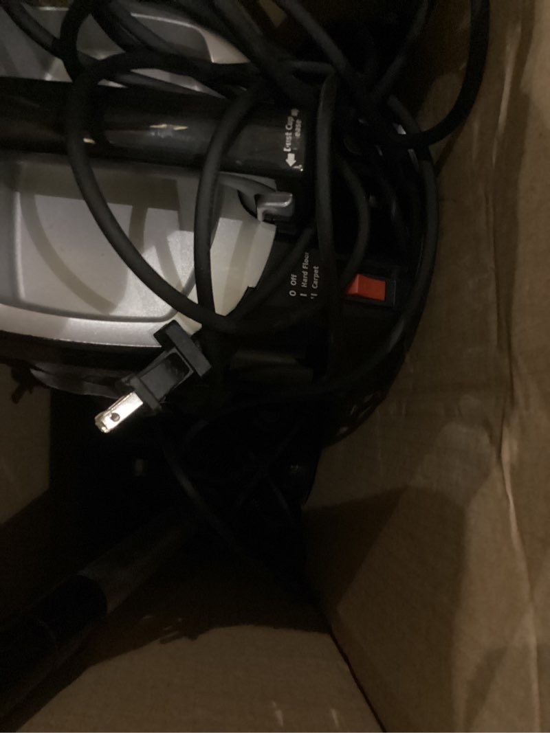 Condition photo showing As Is for Shark ZU102 Rotator Pet Upright Vacuum with PowerFins HairPro & Odor Neutralizer Technology, Charcoal, 2.9 L Dust Cup PowerFins+Odor Neutralizer Technology