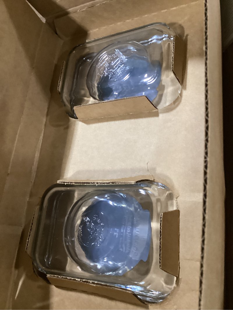 Condition photo showing As Is for (incomplete) snapware glass total solutions (12-pack) food storage containers set, (1, 2 & 4 cup), airtight & leakproof plastic locking bpa-free lids, freezer dishwasher microwave safe 24 piece mixed sizes