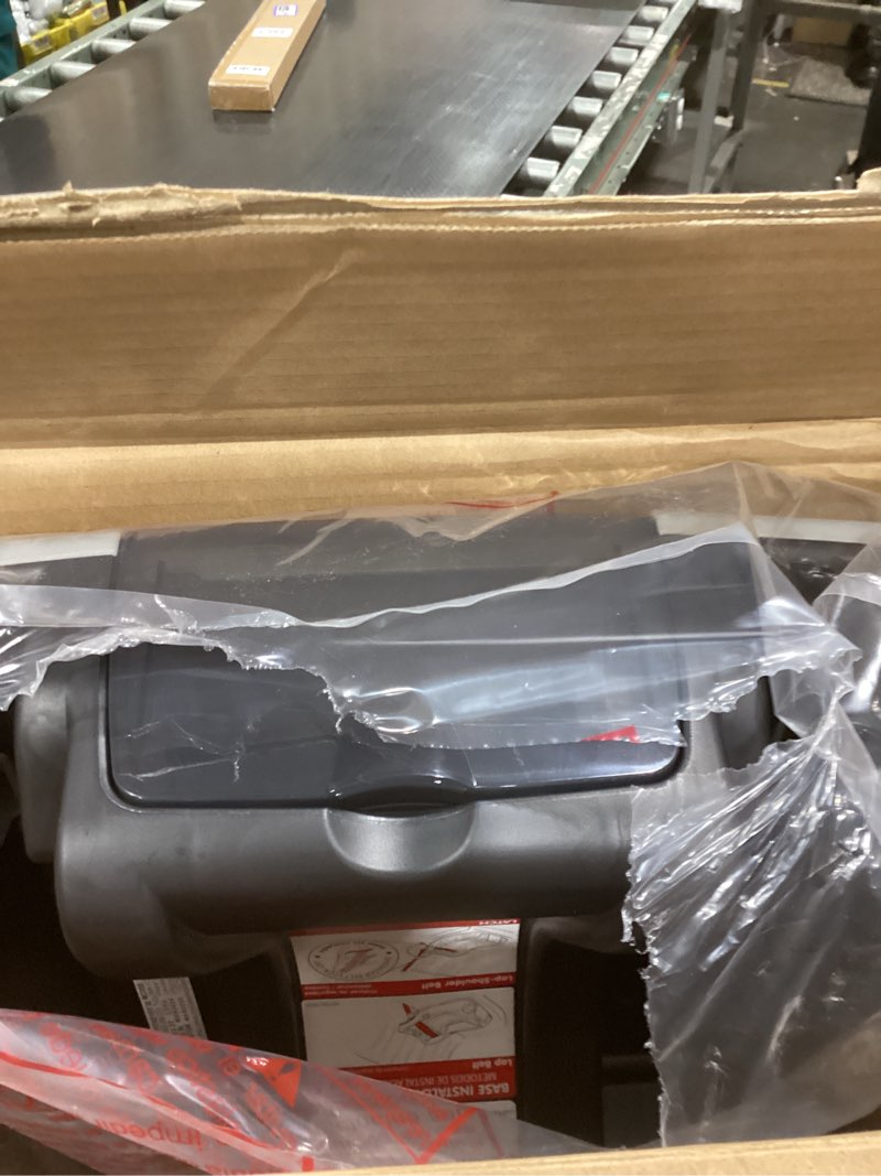 Condition photo showing As Is for Chicco KeyFit Infant Car Seat Base, Stay-in-Car Rear-Facing Base | Anthracite/Grey